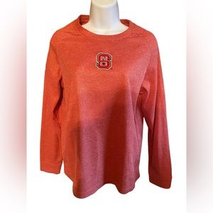 Girls Red Colosseum North Carolina State‎ thermal, long sleeve shirt, Size XL